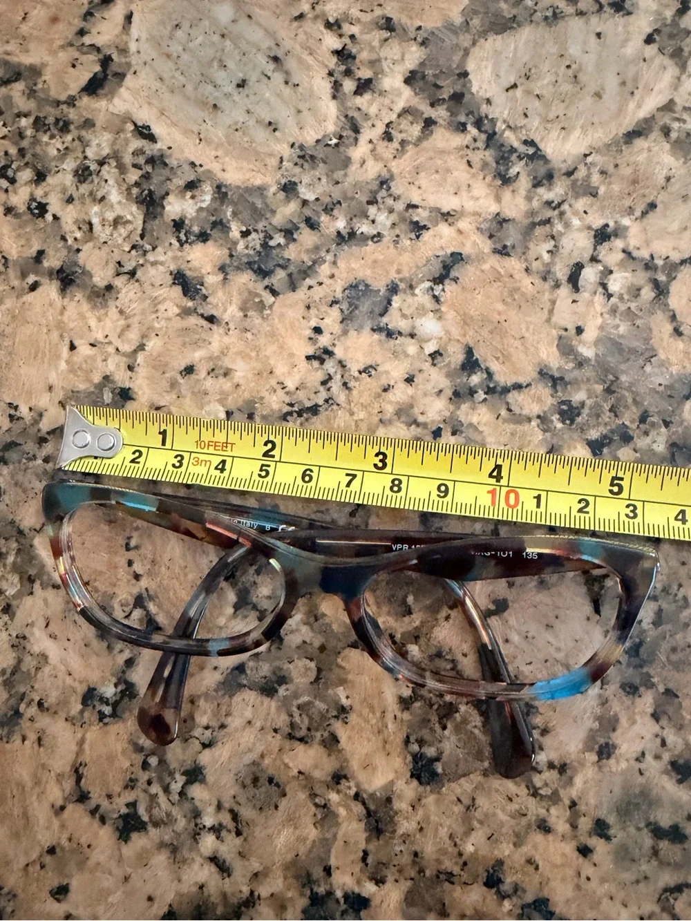 EUC Prada eyeglasses frame VPR 15P NAG 101 53-16-135